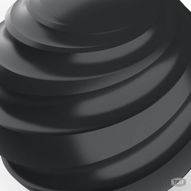 Bombe de peinture Gris Noir RAL 7021 Mat