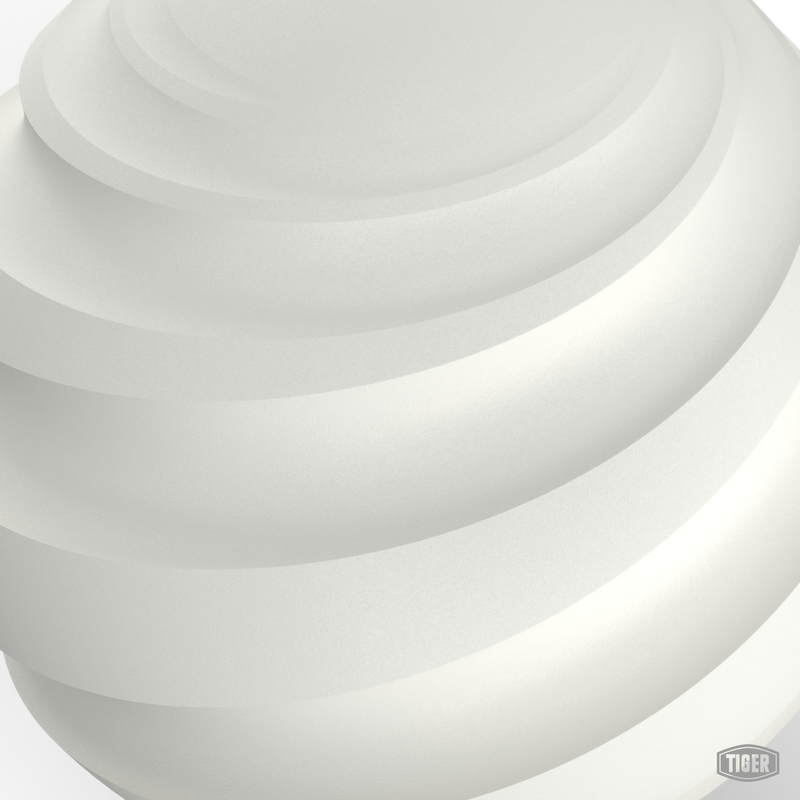 RAL 9016 Traffic White Powder Coating Paint - 1lb (0.45kg) - For Industrial & DIY Finishing