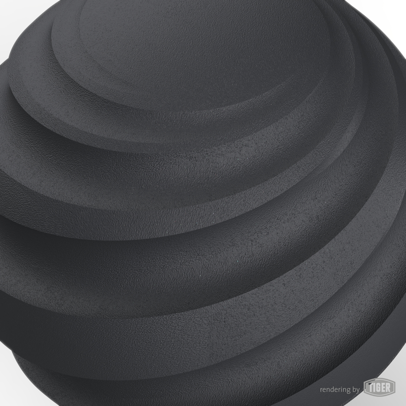 29/71335 - black grey metallic - TIGER Coatings