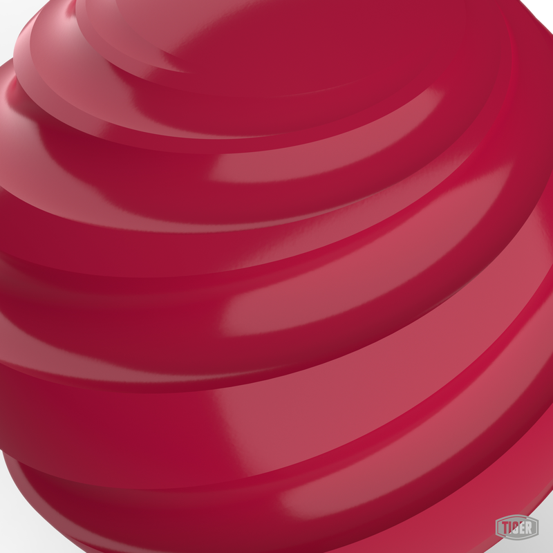 TRISTARcolor Lackstift RAL 3027 Himbeerrot Seidenmatt – 50 Ml, Schnelltrocknend, Für Metall, Kunststoff & Mehr