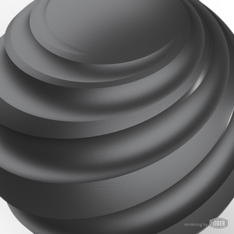 68/70763 - approx. Dark Blue-Grey Anodized B717 - TIGER Coatings