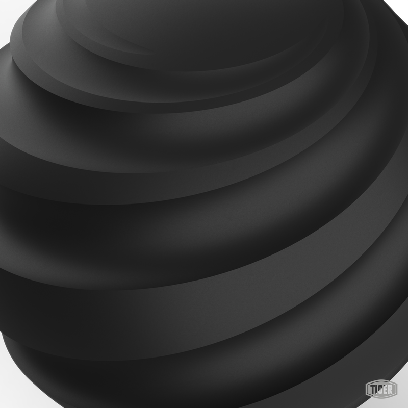 44/80060 - Solar Black Flat Matte - TIGER Coatings