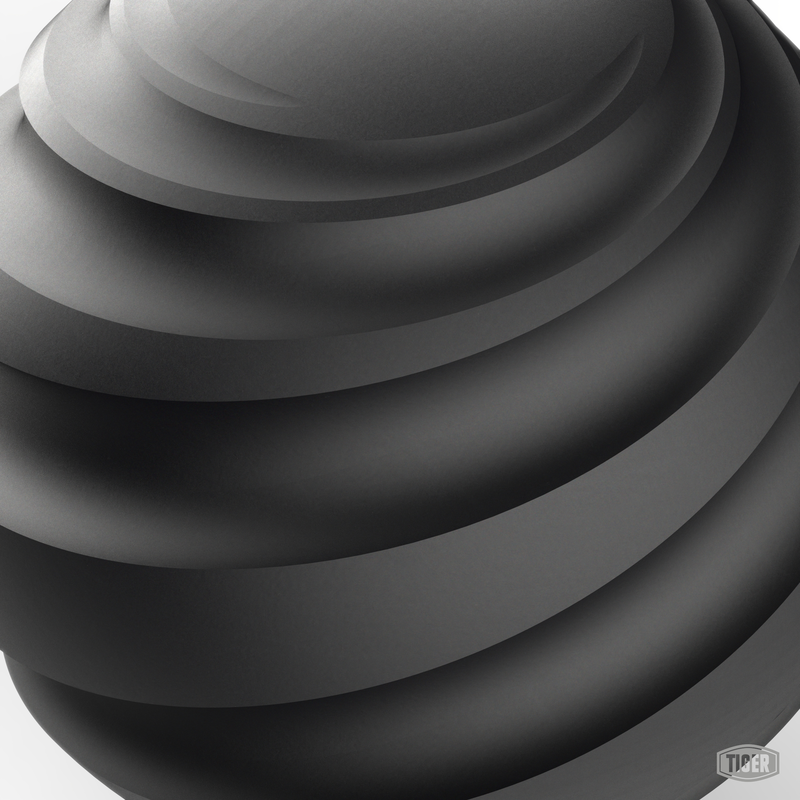 ENTHRAL ブラックメタル　BLACKL Daltile-Perpetuo-Hex8-