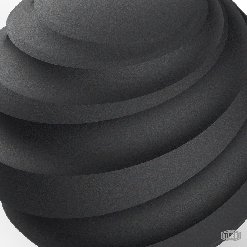 69/80143 - Midnight Black Epoxy Wrinkle - TIGER Coatings